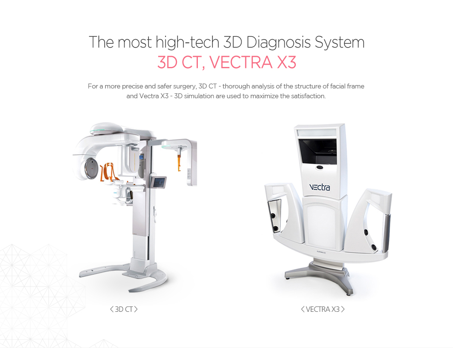 첨단 3차원 진단 시스템 3D CT, VECTRA X3